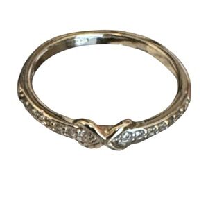 Elegant Silver Infinity Women's Ring
